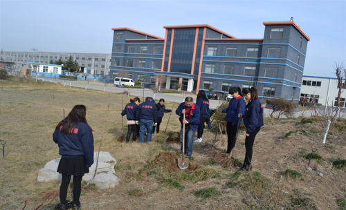 青岛宇通管业有限公司植树节活动